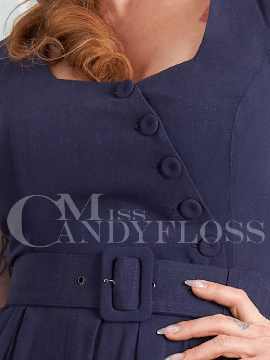 Miss Candyfloss Kleid Raula-Indigo