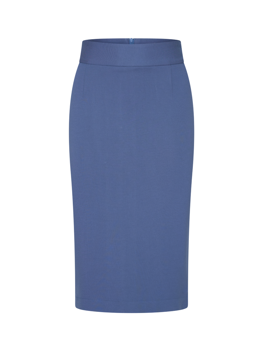 Very Cherry Pencilskirt blau