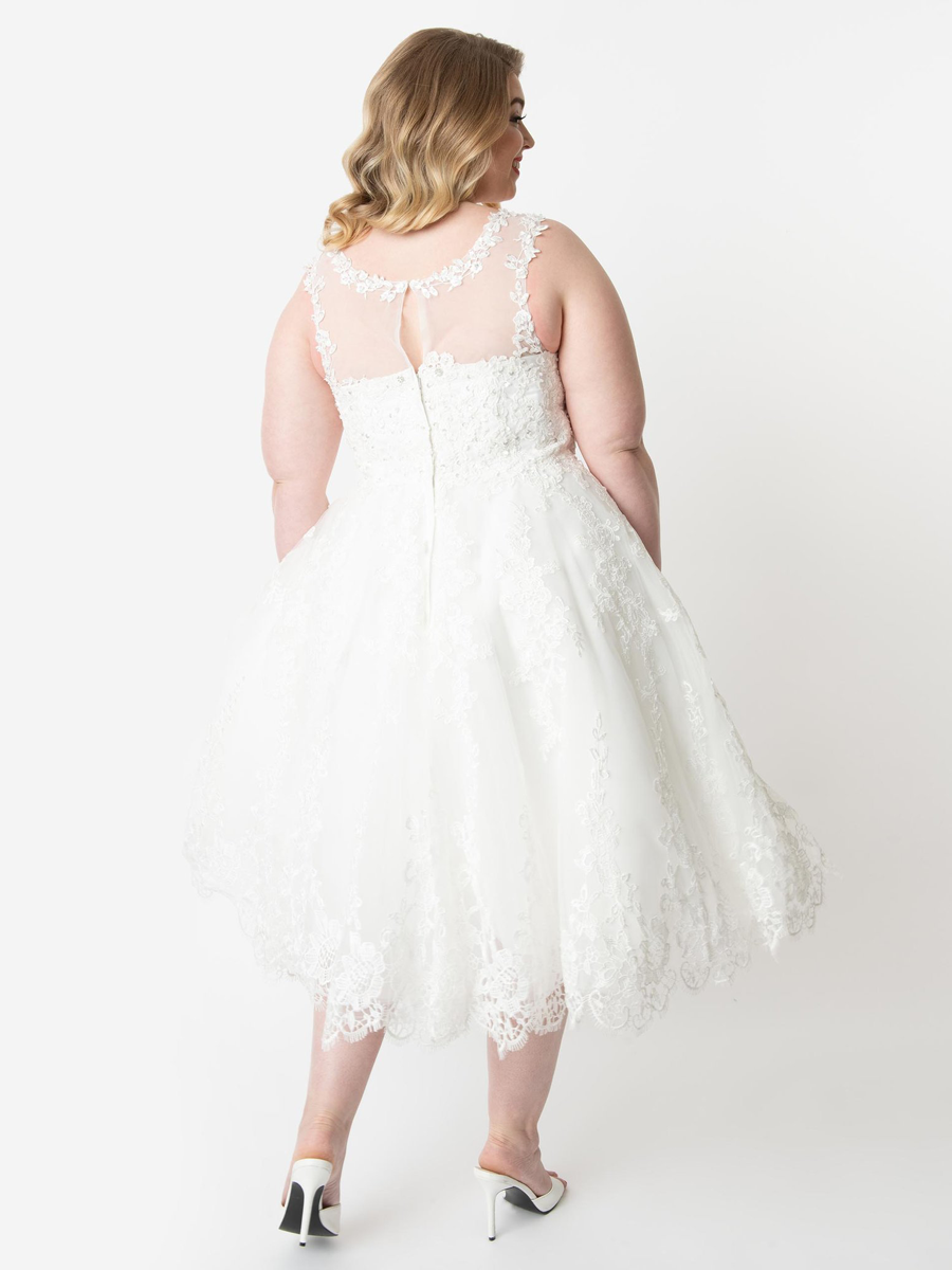 Unique Vintage Brautkleid Riviera Ivory