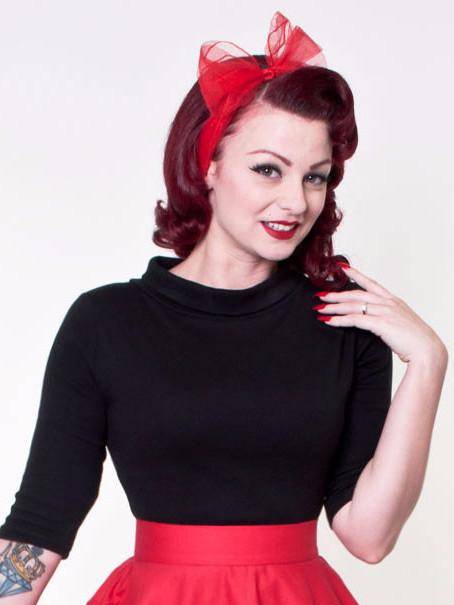 Heart of Haute Spy Top schwarz