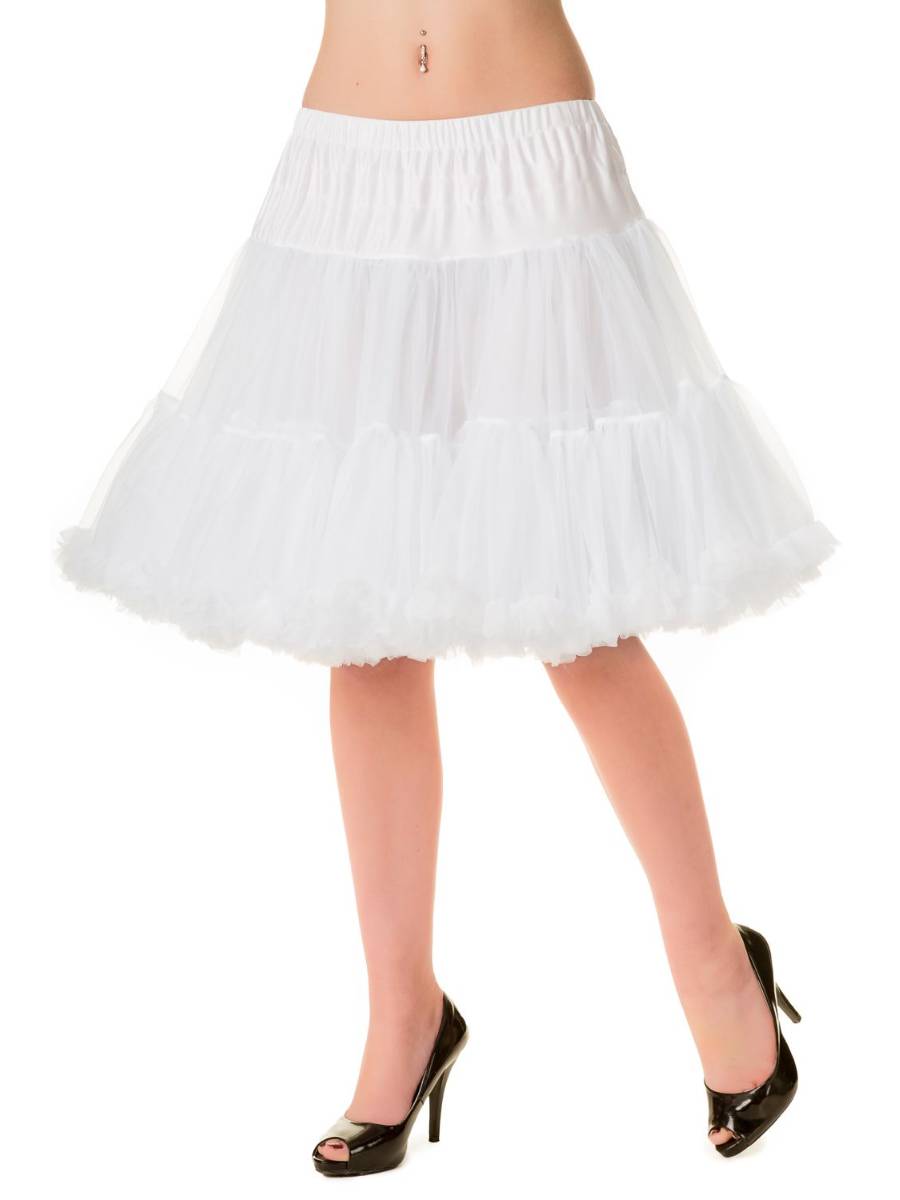 Banned Petticoat 50,8 cm weiß 20 inch