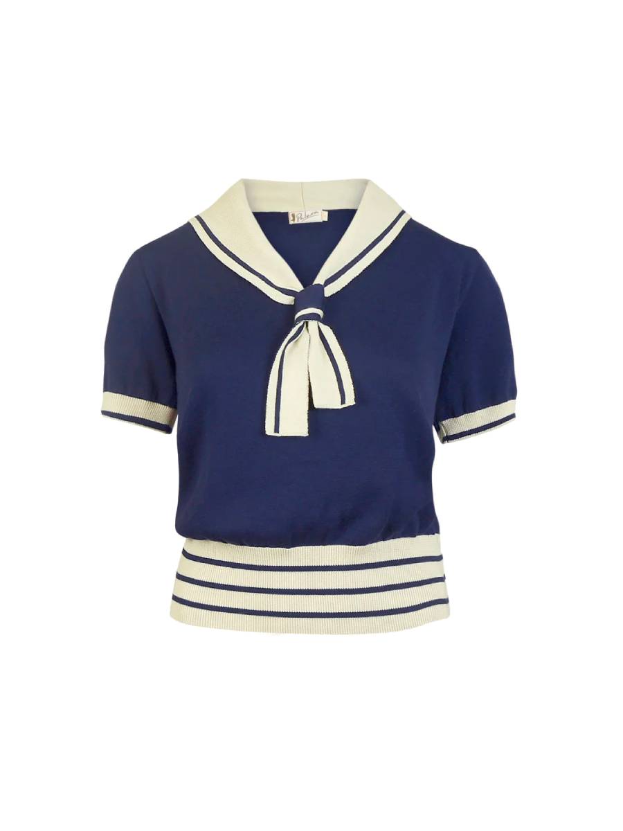 Palava Stricktop Sailor Top Navy