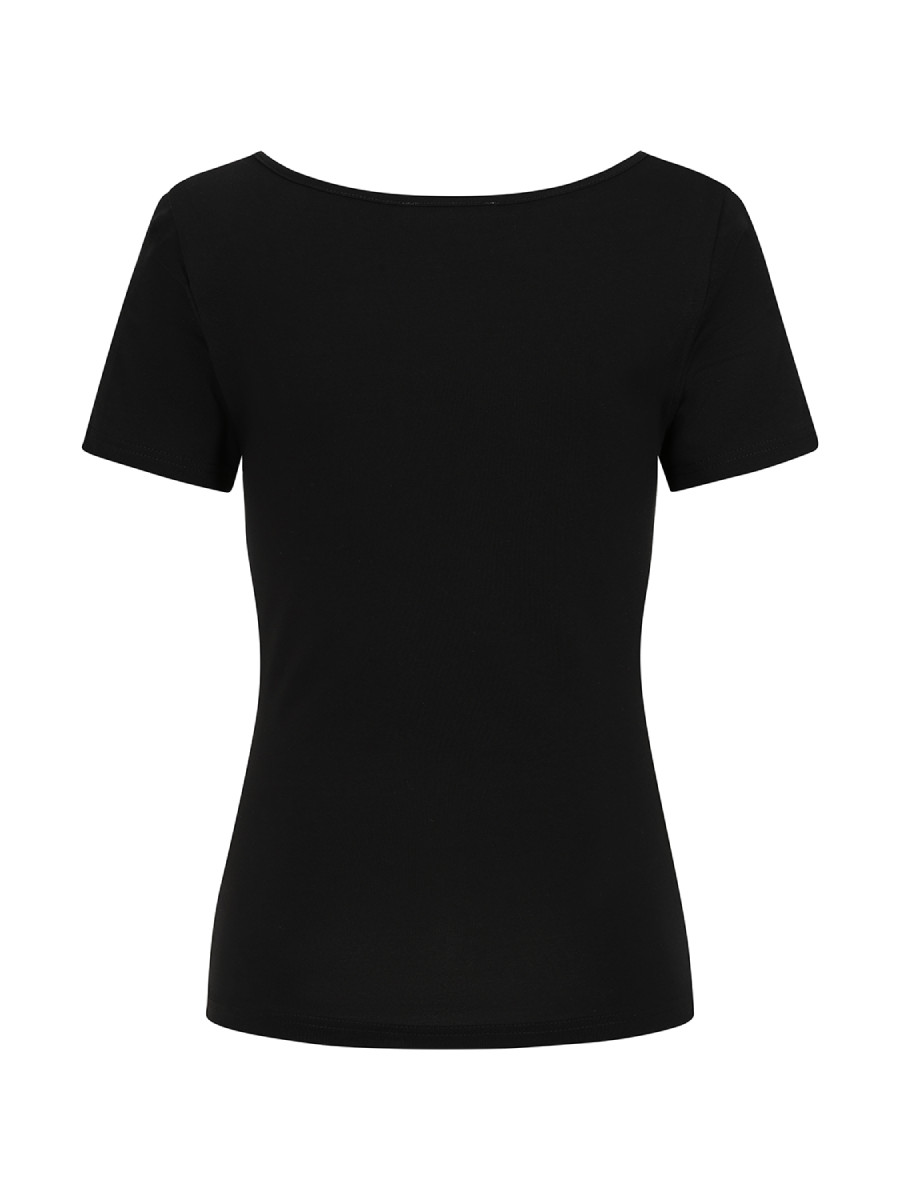 Hearts & Roses Oberteil Darcie Top Black