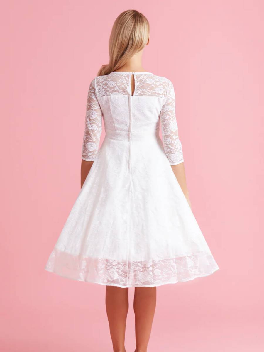 Dolly & Dotty Kleid Madeline White Lace Brautkleid