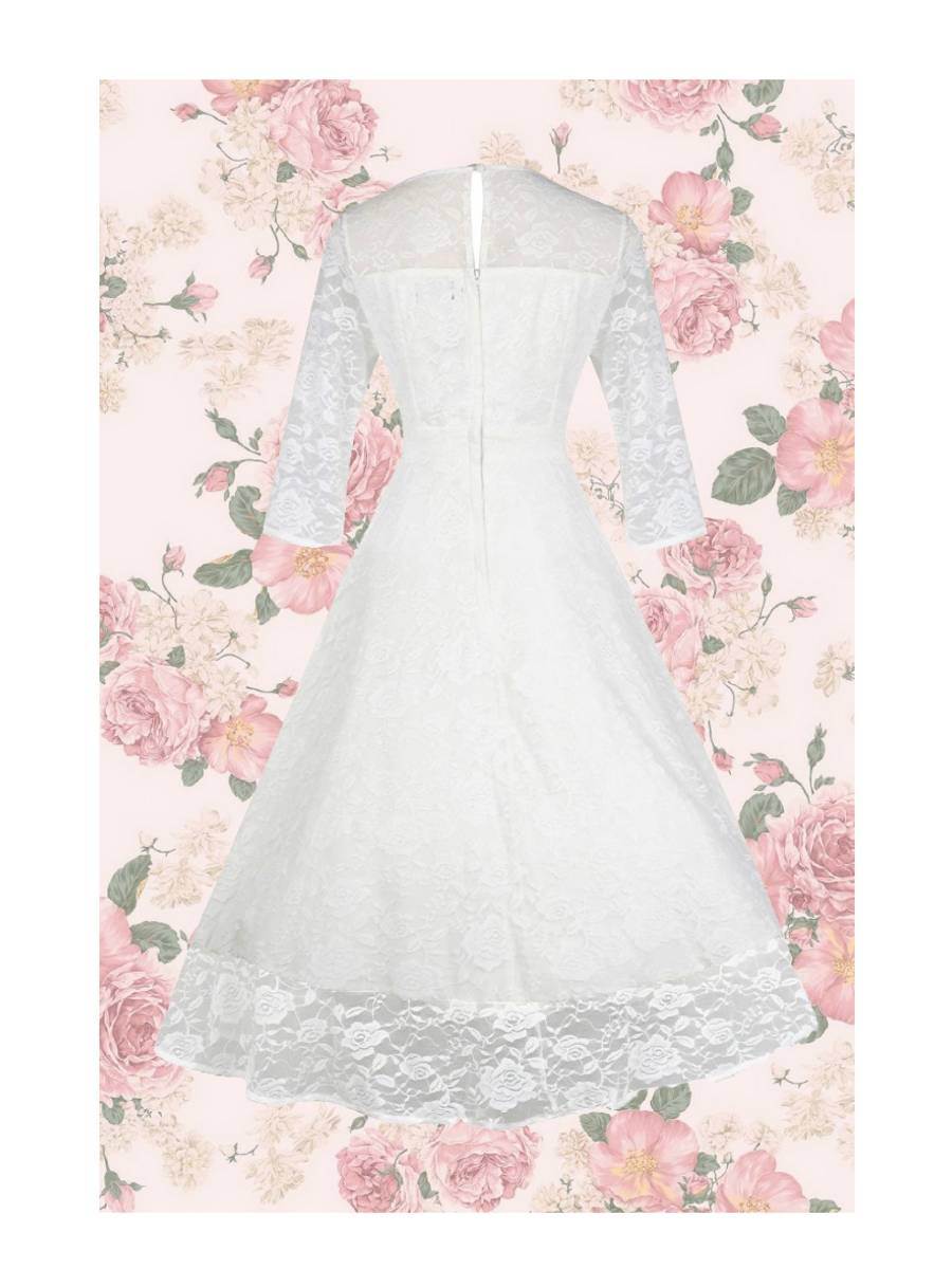Dolly & Dotty Kleid Madeline White Lace Brautkleid