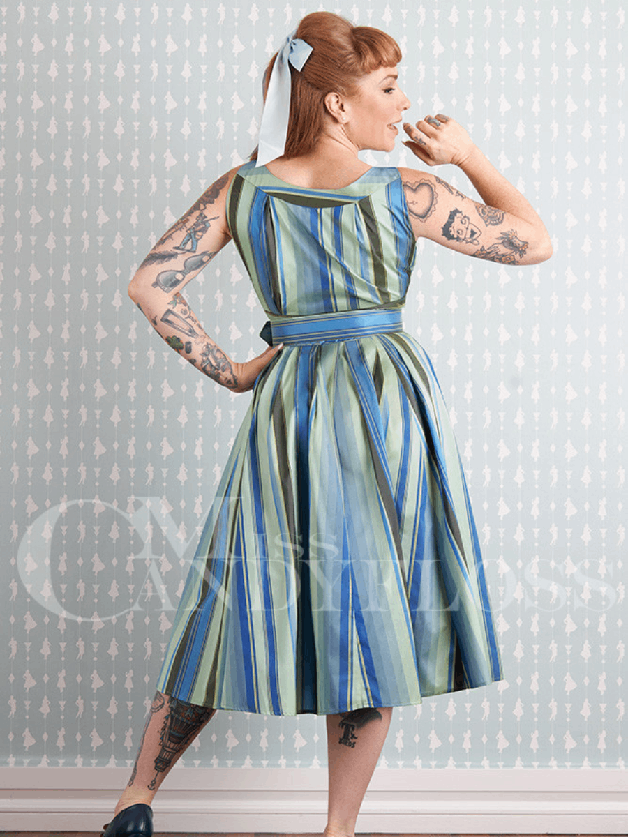 Miss Candyfloss Kleid Lacey-Azure