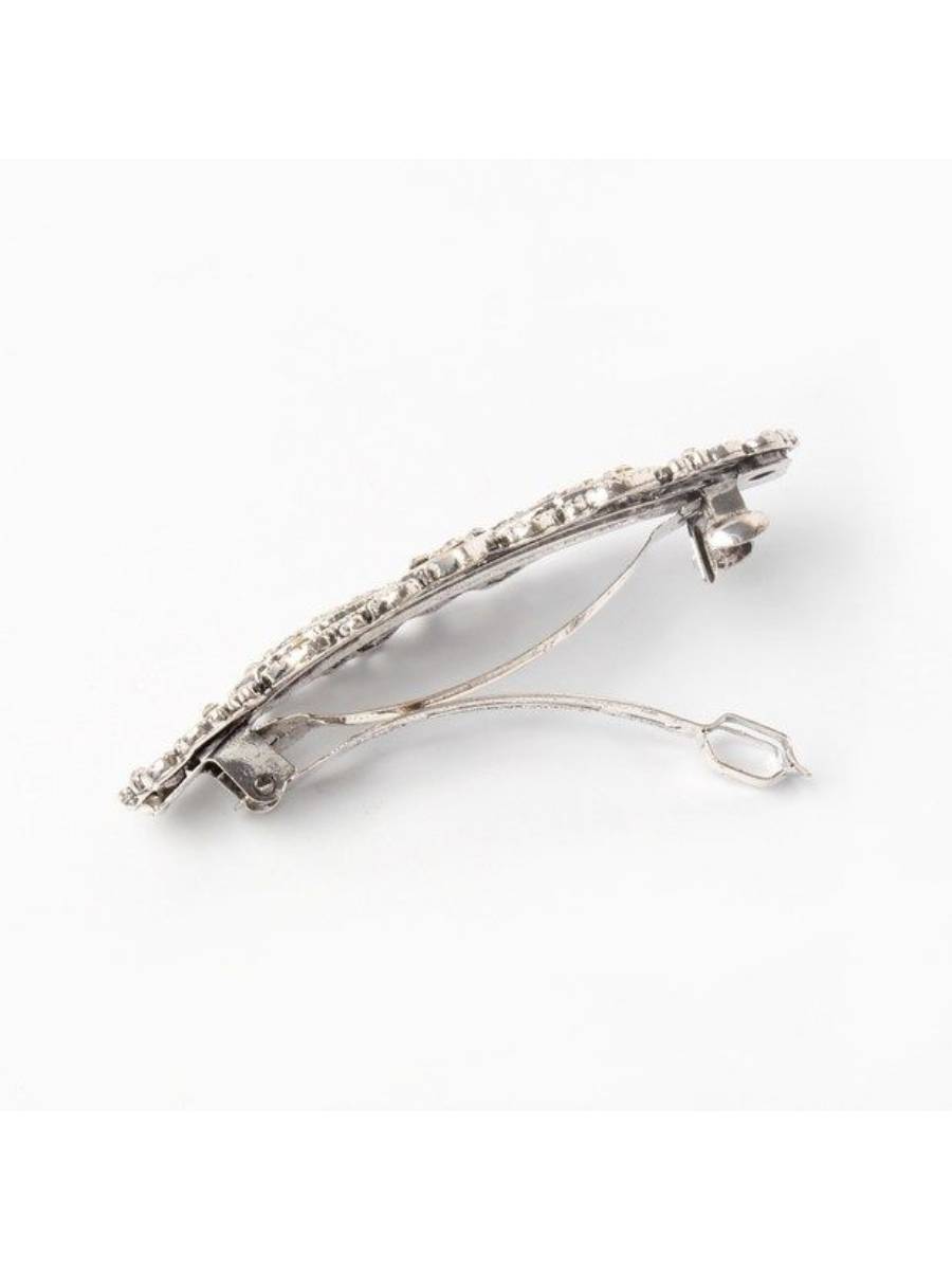 Metall Haarspange im Vintage Style mit Strass