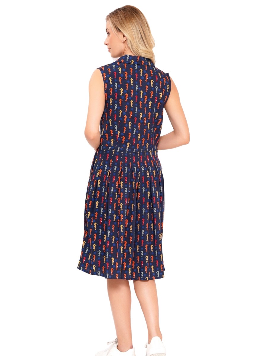 Circus Kleid Seahorse Dress Mood Indigo