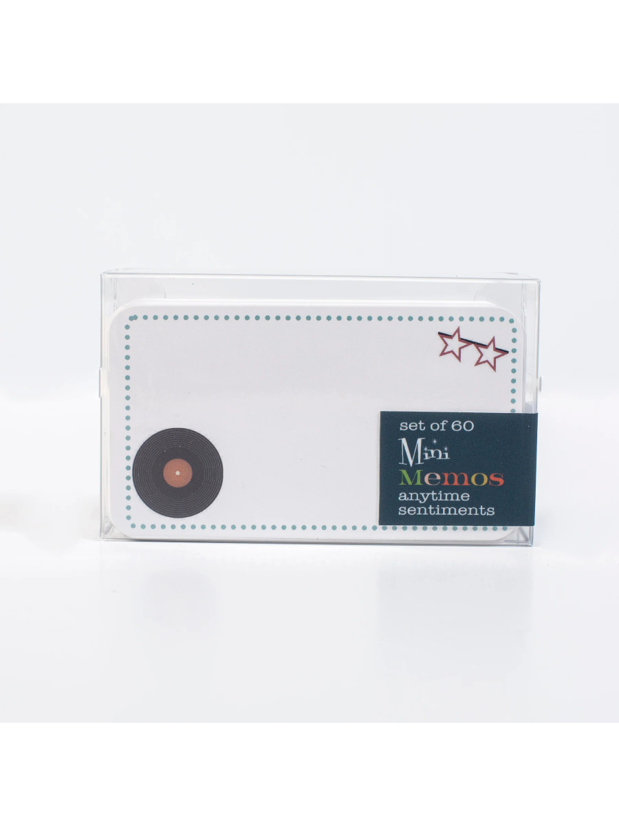 Mini-Notizzettel Vinyl Record