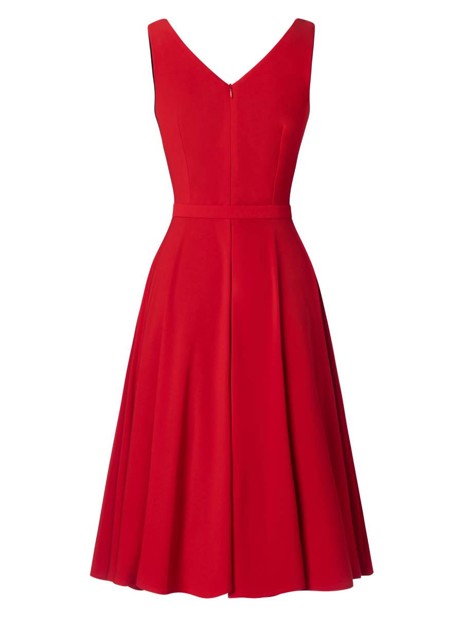 Glamour Bunny Kleid Gina Lee Swing Dress rot
