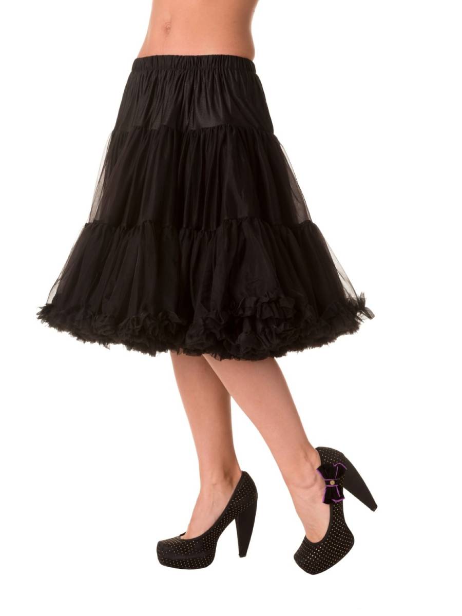 Banned Petticoat 58 cm schwarz 23 inch