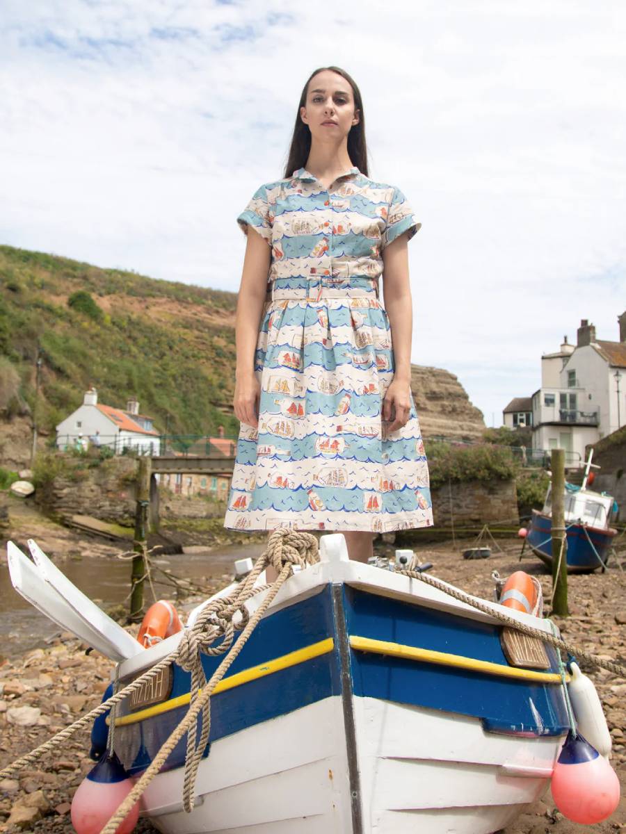 Palava Kleid Louise Blue Ships Ahoy