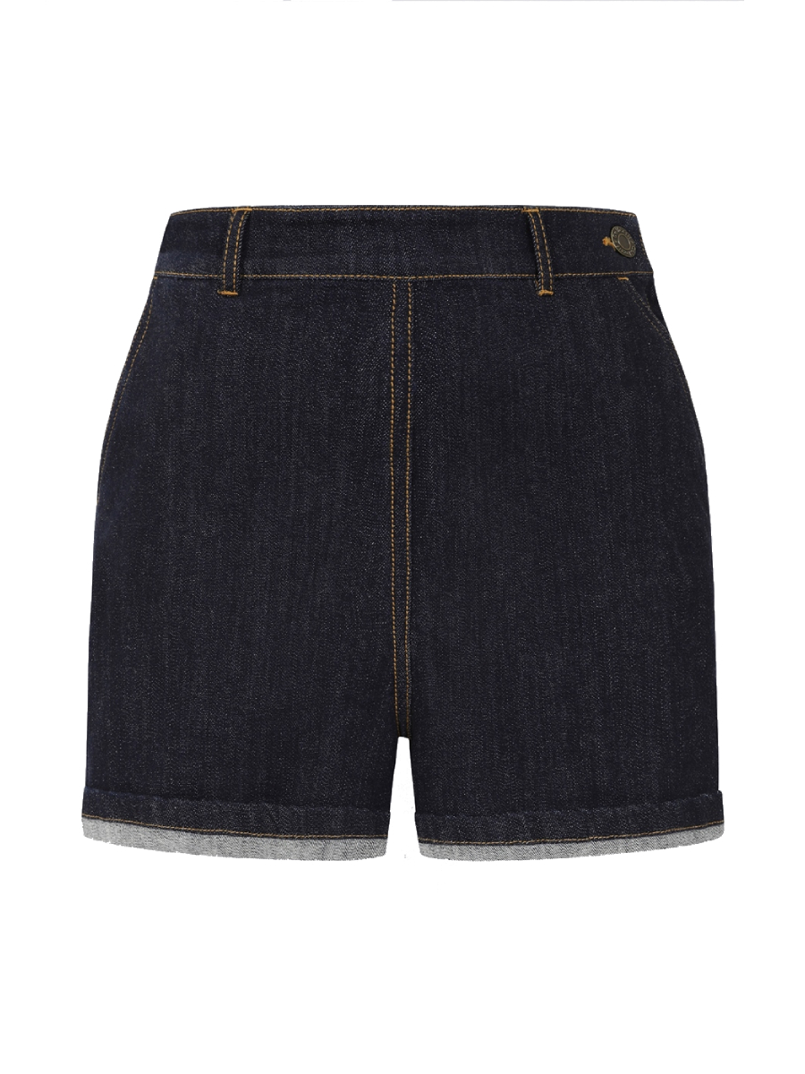 Collectif Siobhana Denim Shorts