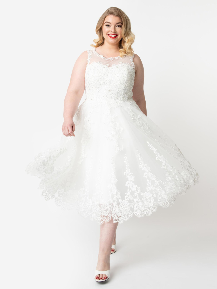 Unique Vintage Brautkleid Riviera Ivory