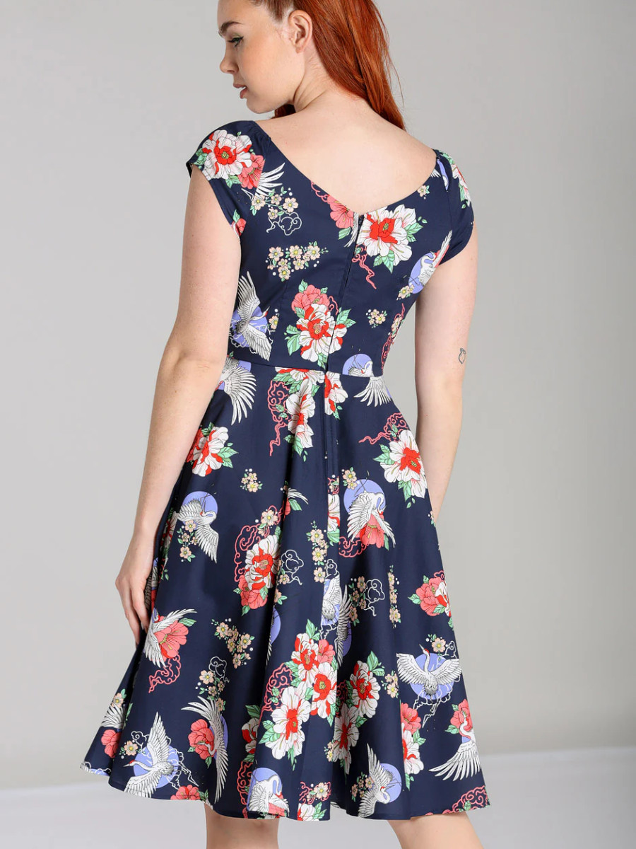 Hell Bunny Kleid Misa Midi Dress