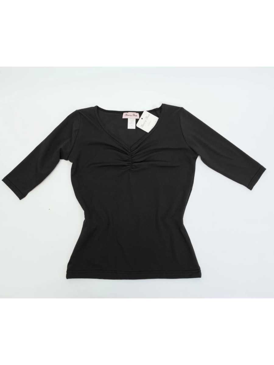 Heart of Haute Oberteil Terri Top schwarz
