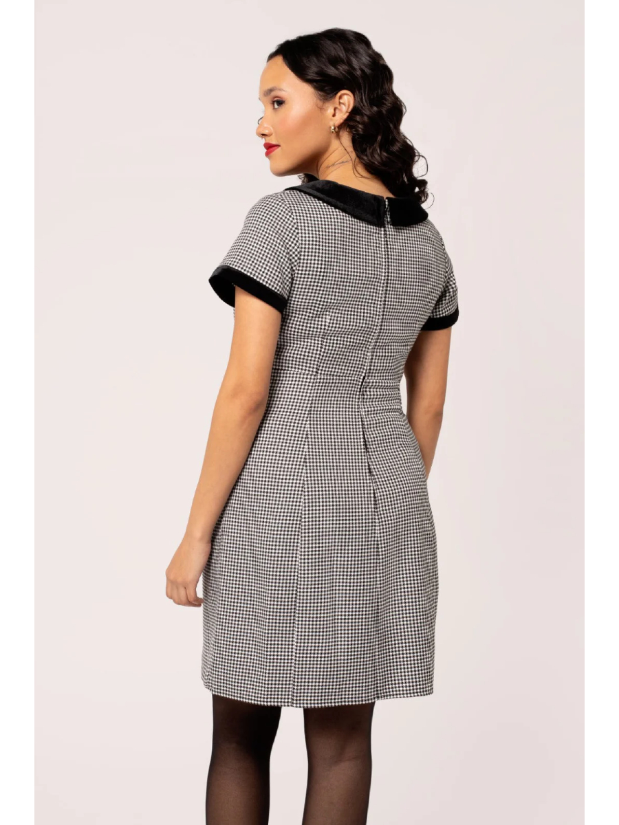 Hell Bunny 60s Kleid Teddy Mini Dress Pepita