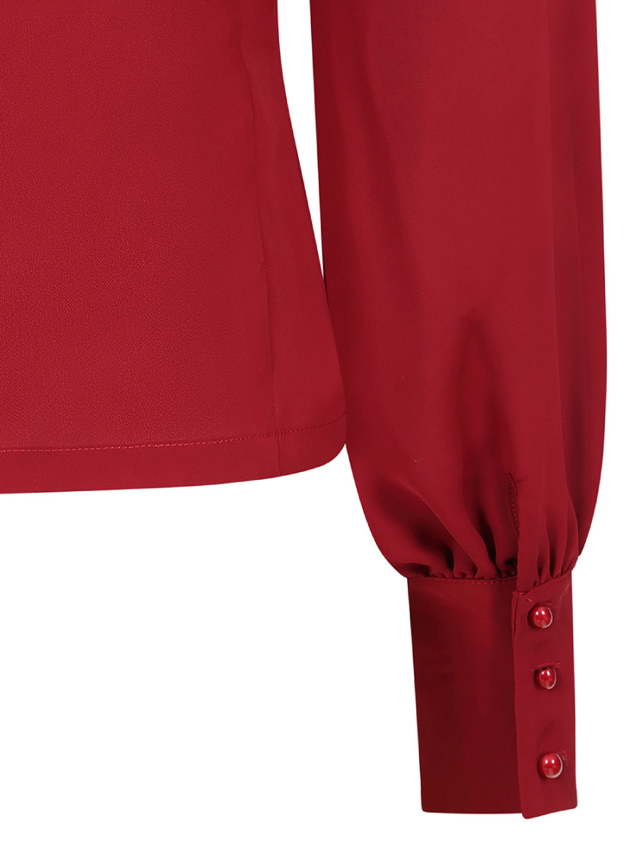 Banned Bluse Helly Blouse Burgundy bordeaux