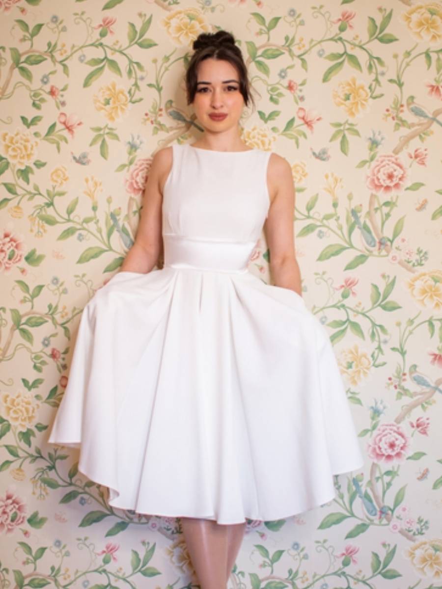 The Pretty Dress Company Kleid Riviera Swing Dress Ivory creme