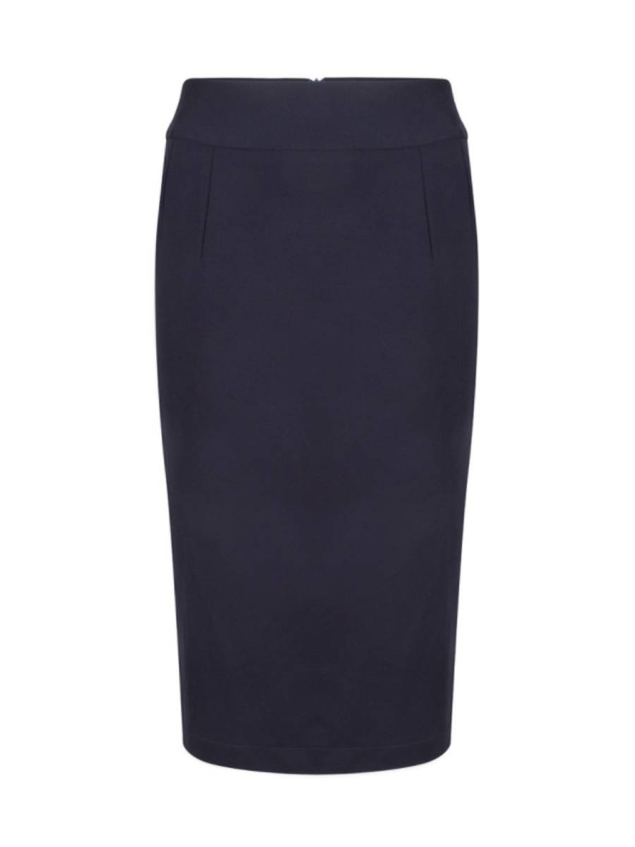 Very Cherry Pencilskirt dunkelblau