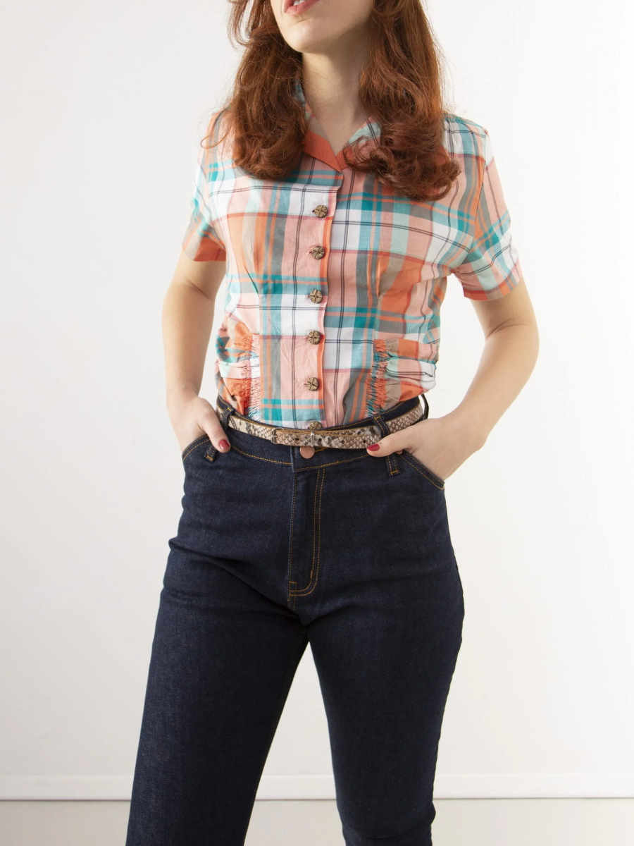 Lady K Loves Polly Petite Jeans dunkelblau