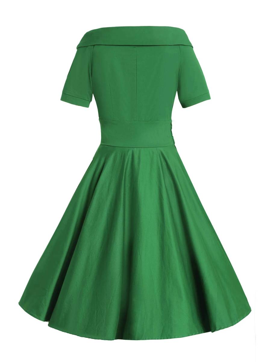 Dolly & Dotty Kleid Darlene Circle Dress Green