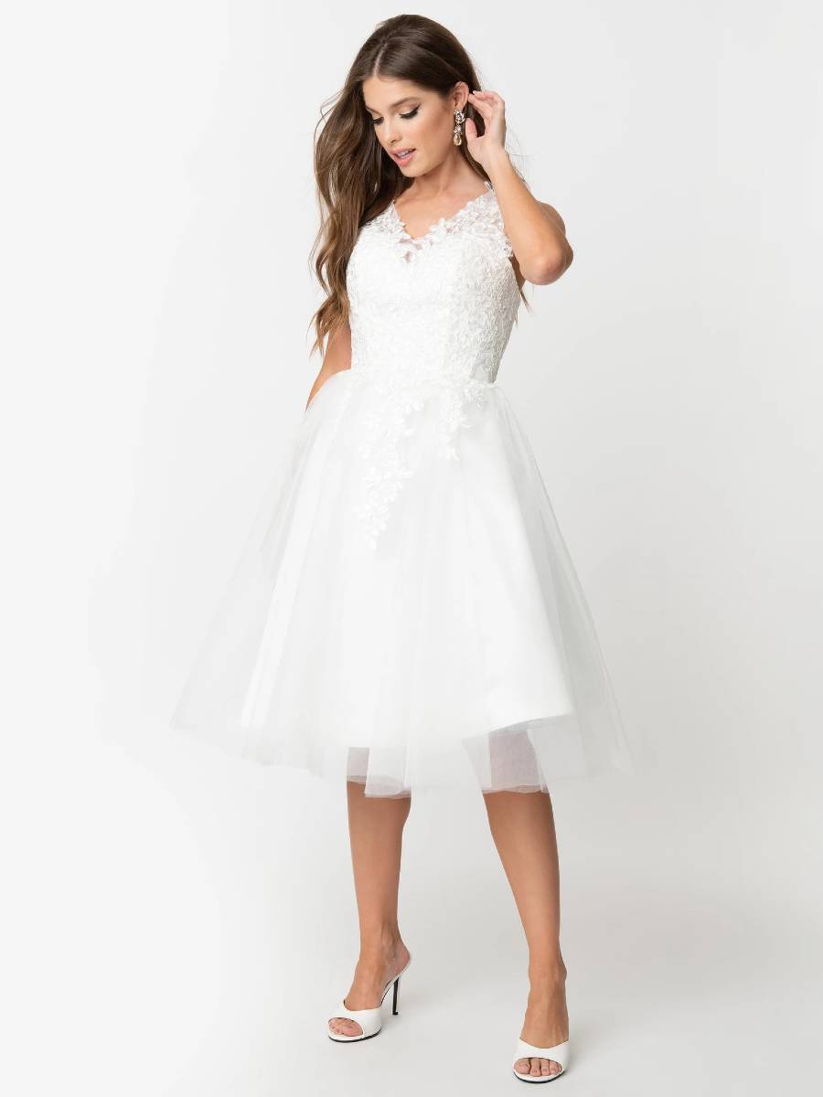 Unique Vintage Brautkleid Monte Carlo Ivory Tulle
