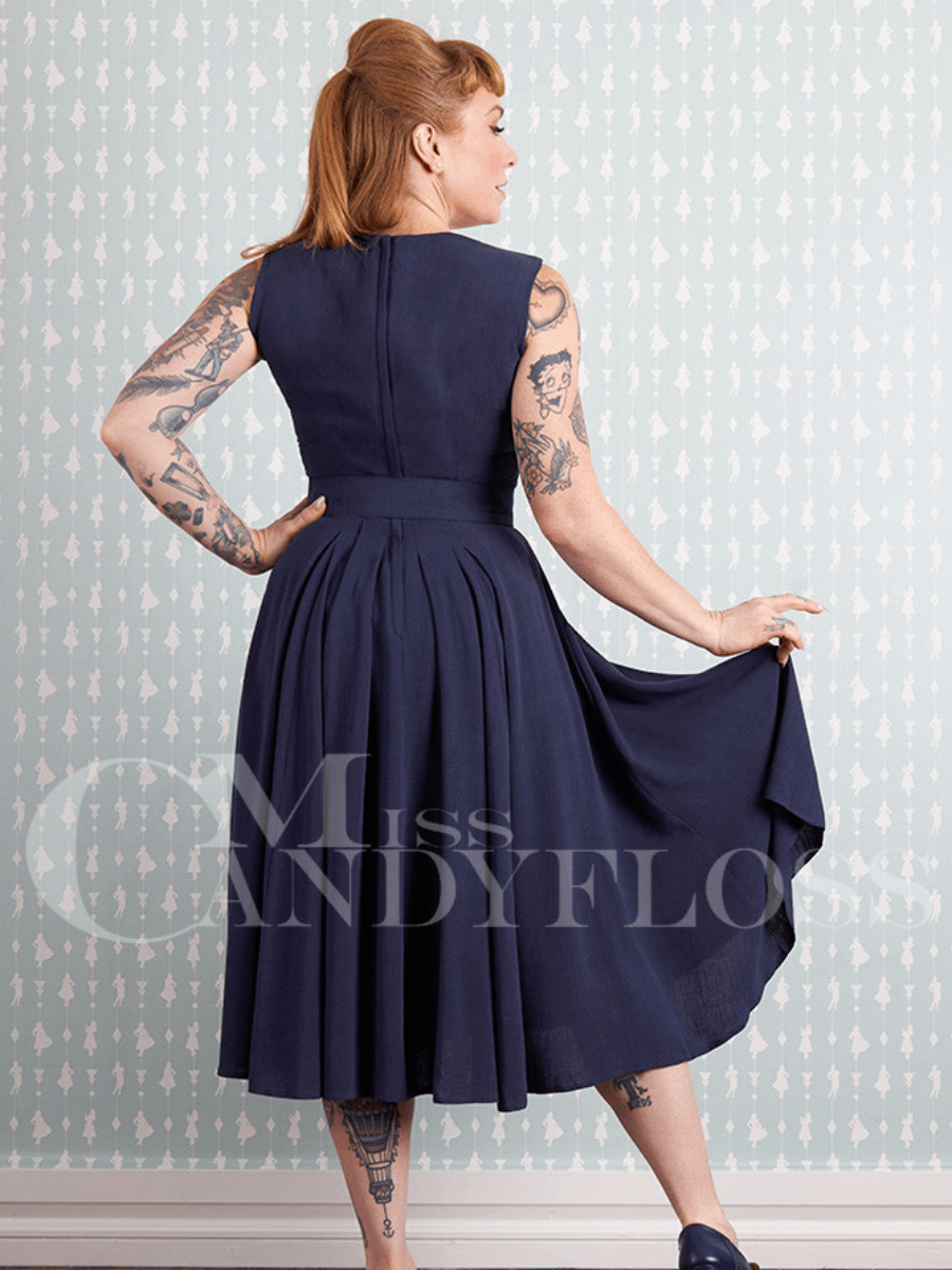 Miss Candyfloss Kleid Raula-Indigo