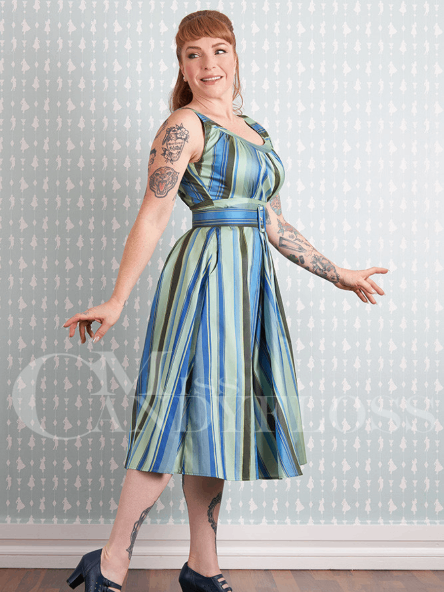 Miss Candyfloss Kleid Lacey-Azure