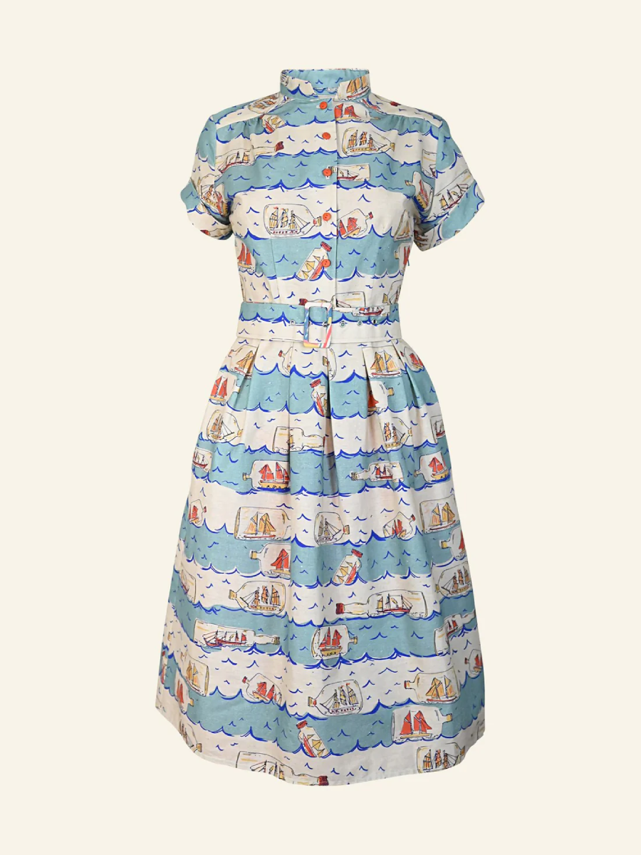Palava Kleid Louise Blue Ships Ahoy
